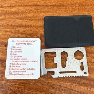 Multipurpose Pocket Survival Tool
